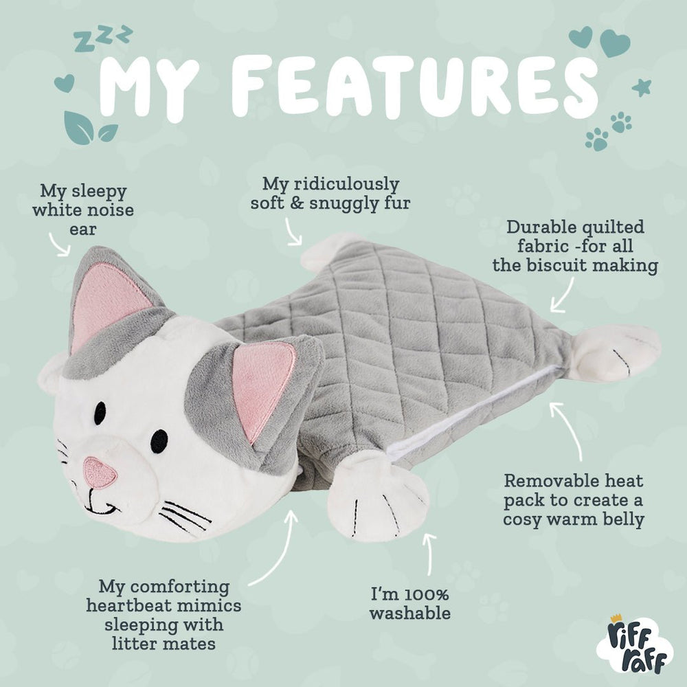 Cat Comforter - Smoky The Cat - riffraffpets