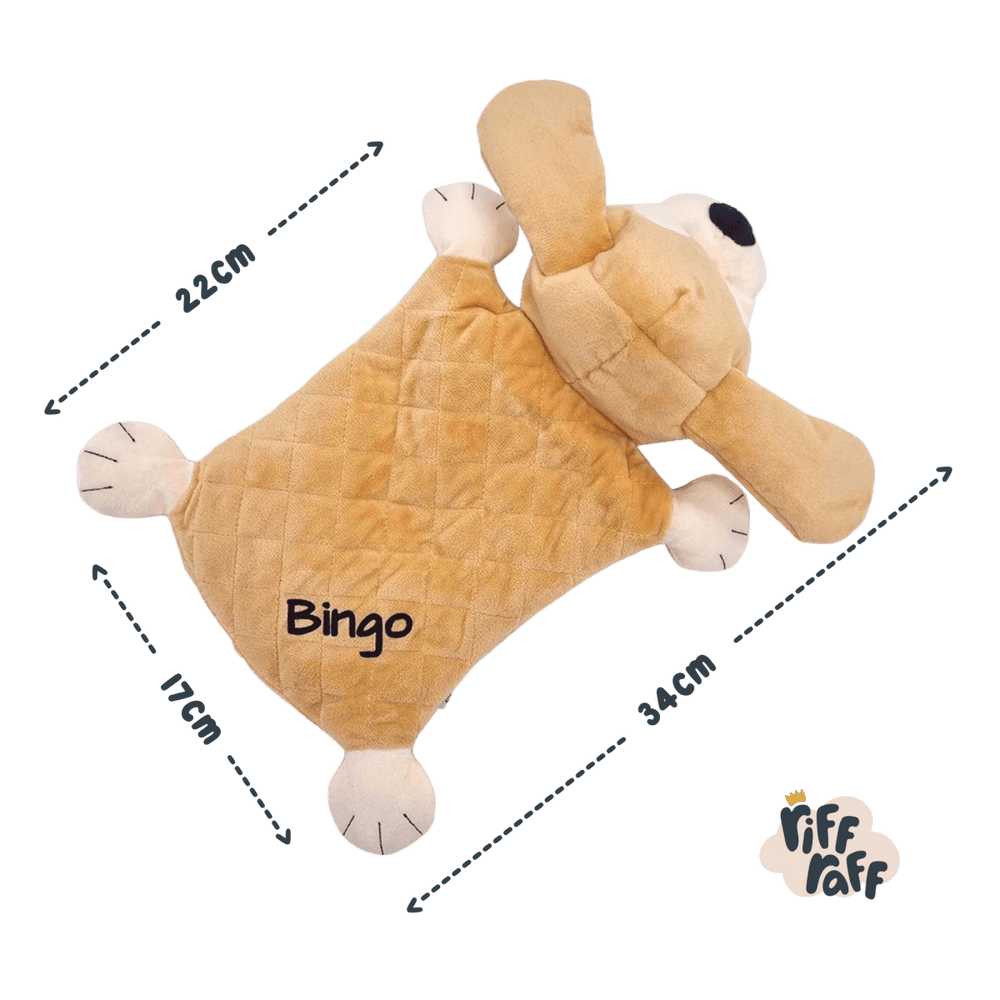 
                      
                        Puppy Comforter - Bingo The Dog - riffraffpets
                      
                    
