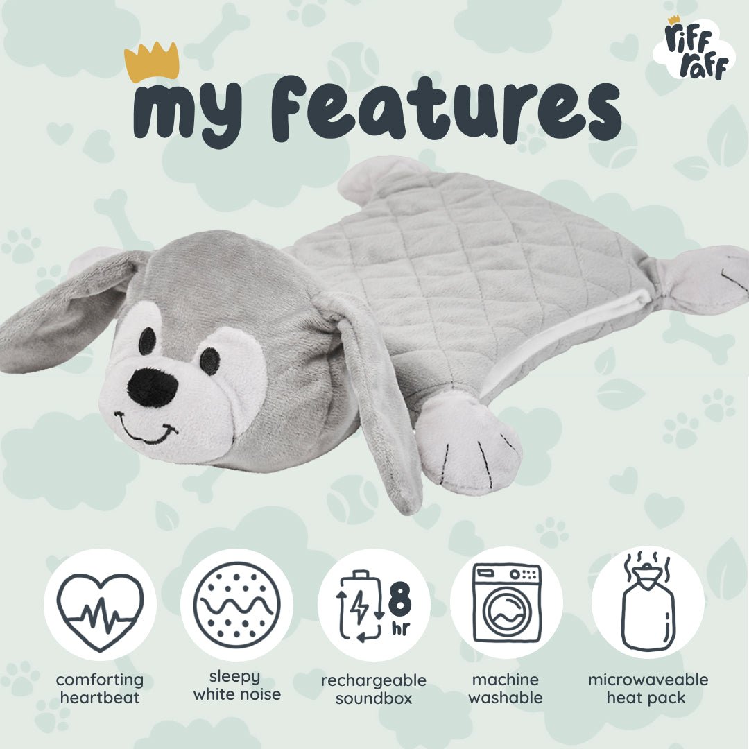 Puppy Comforter - Scout The Dog - riffraffpets